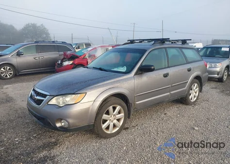 2008 Subaru Outback 2.5I/2.5I L.l. Bean Edition from USA, damaged, VIN 4S4BP61CX87348502